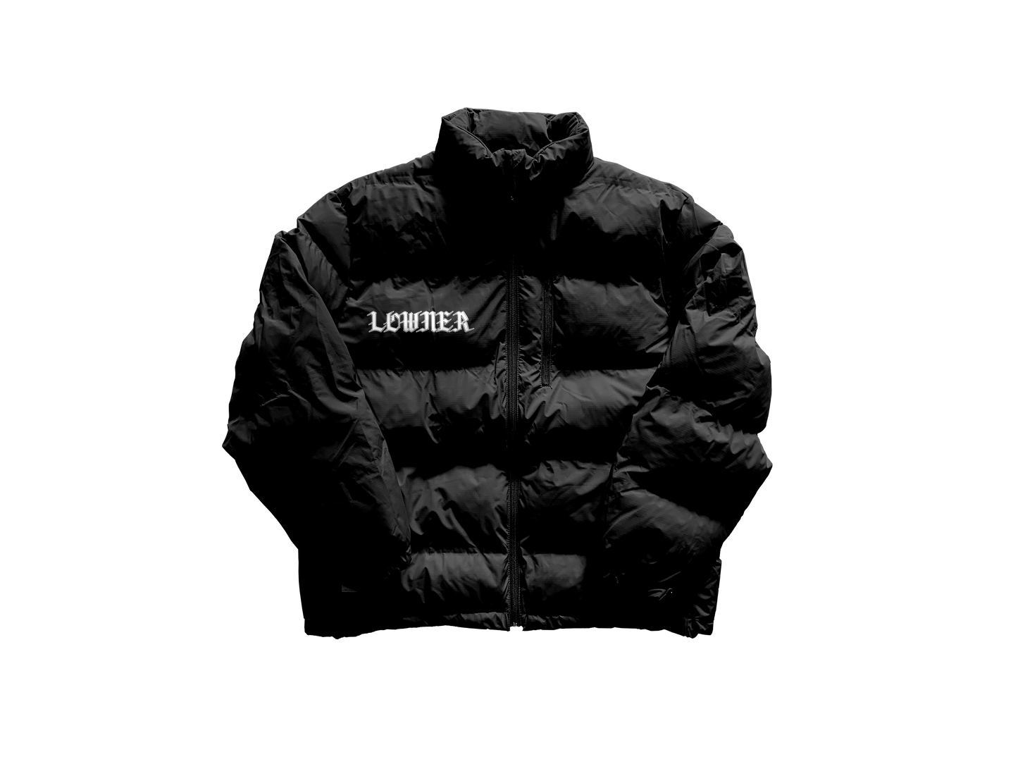 Black Ocean Puffer Jacket