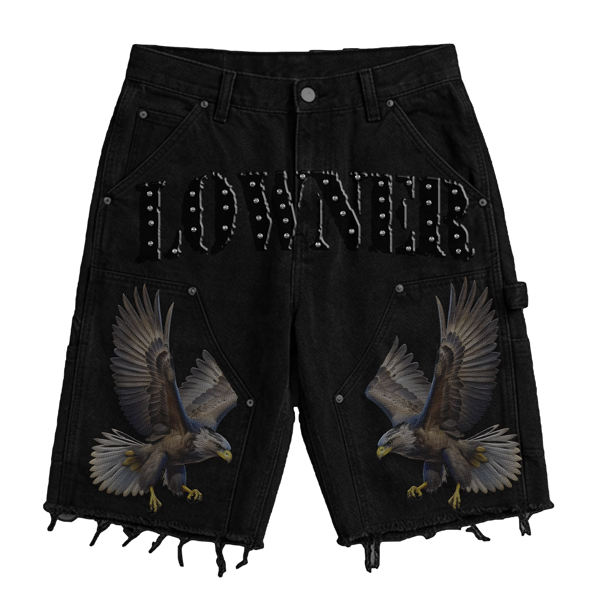 Lowner Eagle Jorts(Black)