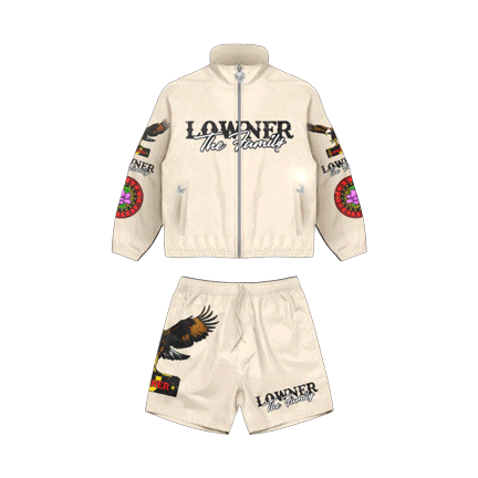 Trophy Windbreaker Short Set