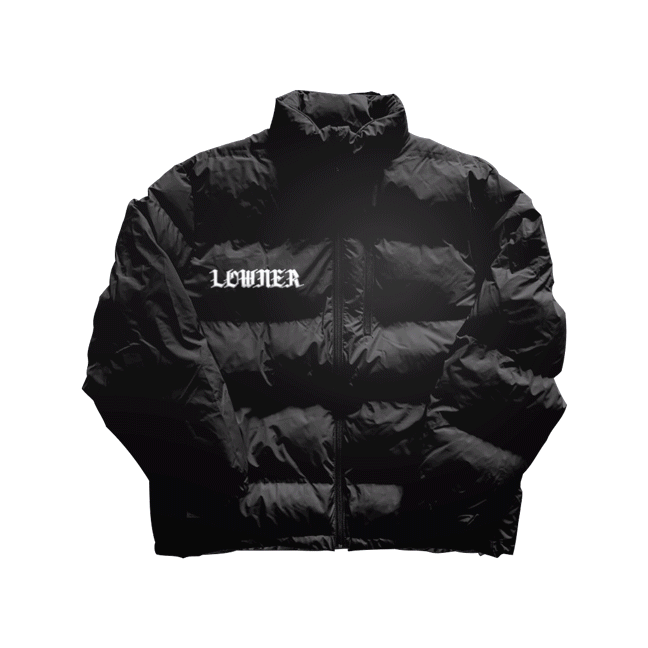 Black Ocean Puffer Jacket