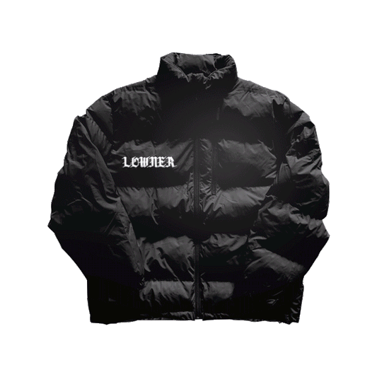 Black Ocean Puffer Jacket