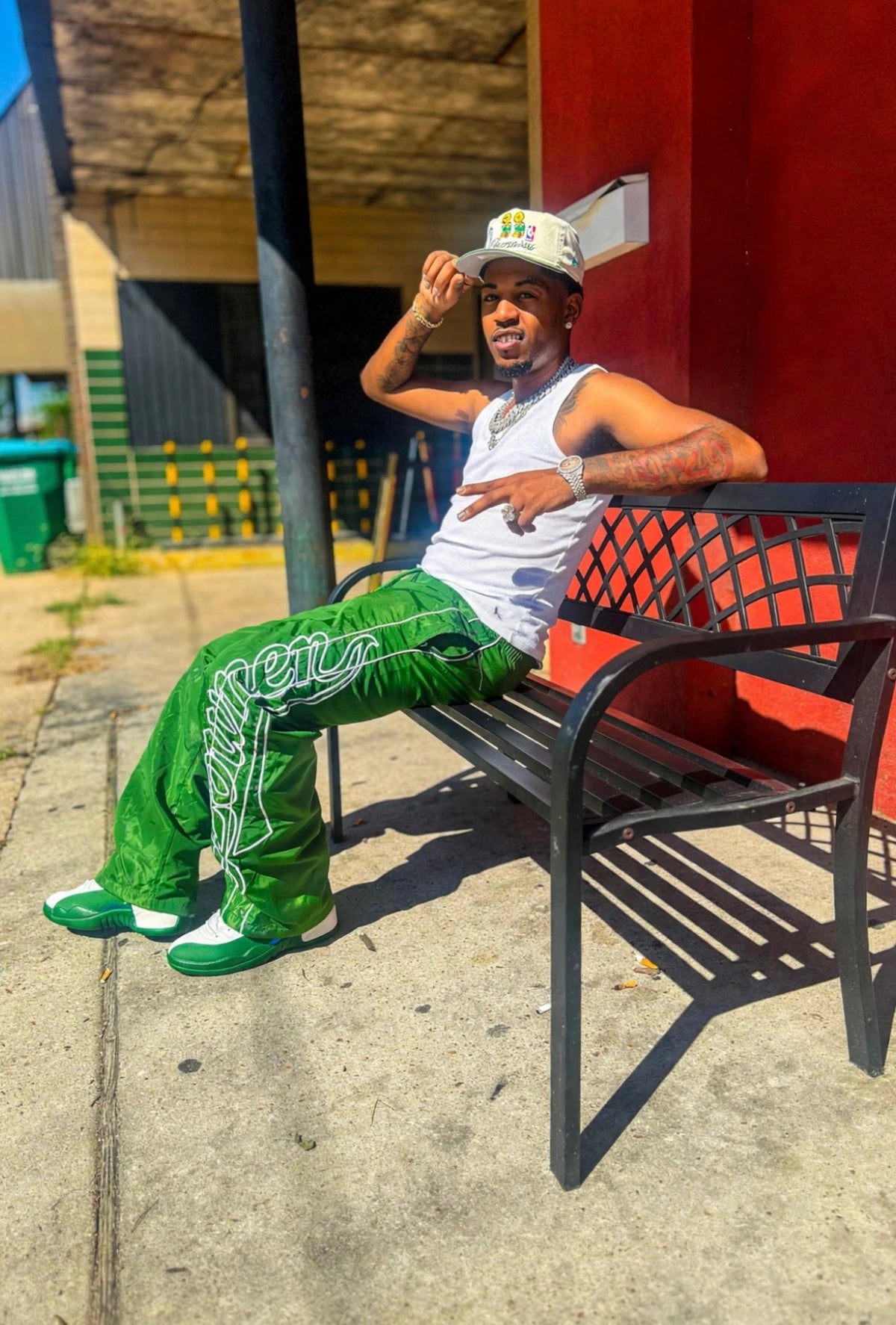 Lowner OG Windbreaker Set(Green)