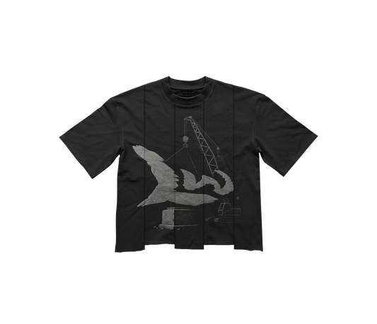 Lowner Crane Tee(Black) main