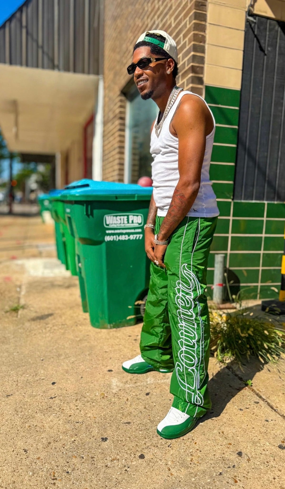Lowner OG Windbreaker Set(Green)