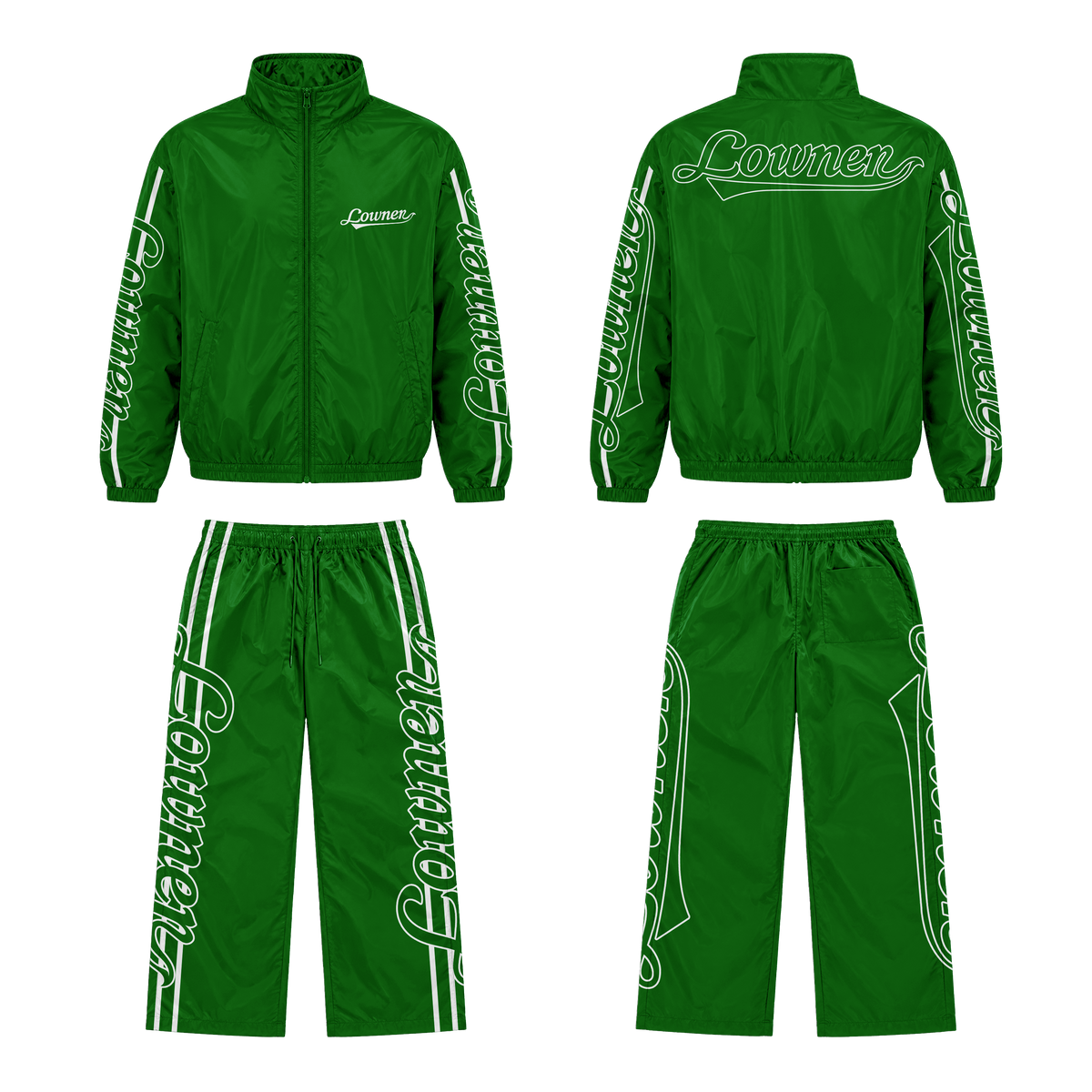 Lowner OG Windbreaker Set(Green)