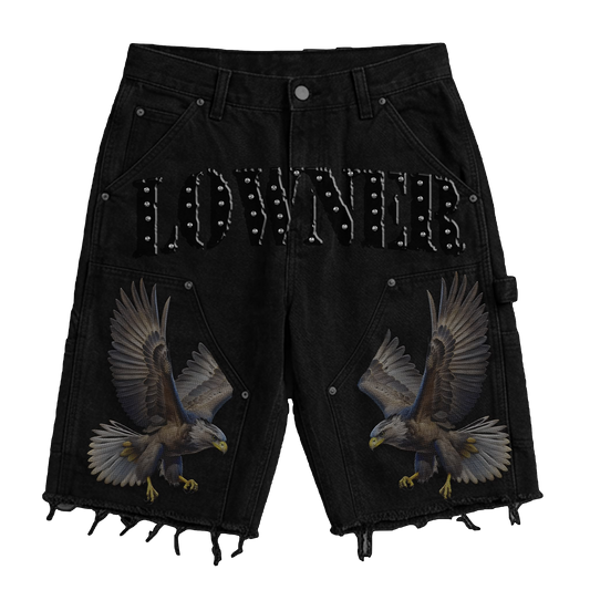 Lowner Eagle Jorts(Black)