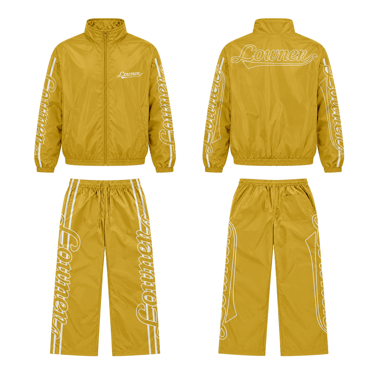 Lowner OG Windbreaker Set(YellowGold)