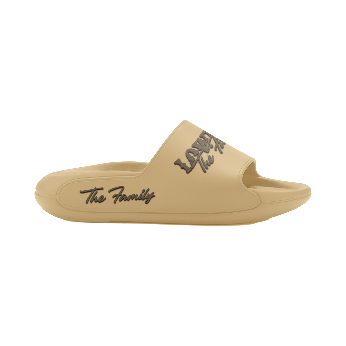 Lowner "The Family" Slides(Khaki)