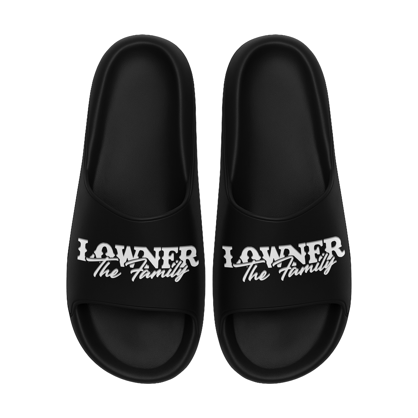 Lowner "The Family" Slides(Black)